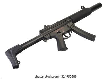 Submachine Gun Mp5 Silencer Isolated Stock Photo 294935906 | Shutterstock