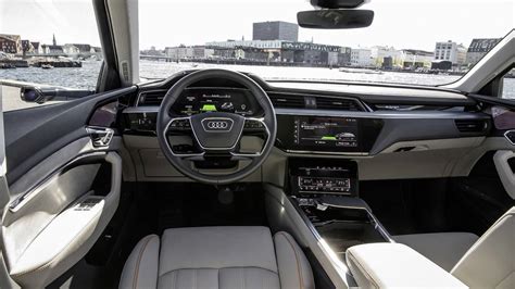 Audi E-Tron Reveals High-Tech Interior With Five Screens