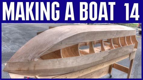 How to Build a Small Wooden Boat #14 Not Using Marine Plywood ...