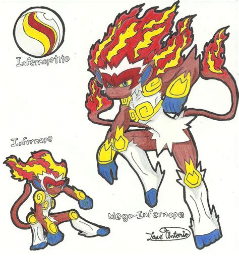 Mega-Infernape by Kingsterior on DeviantArt