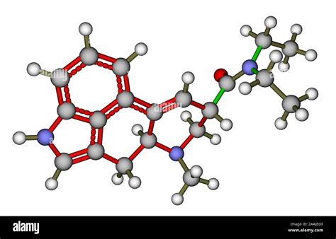 LSD molecular structure Stock Photo - Alamy