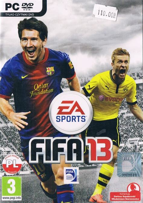 FIFA Soccer 13 (2012) box cover art - MobyGames