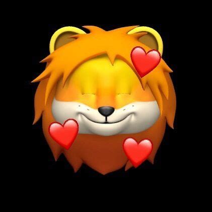 Lion Memoji | Emojis en instagram, Emojis de ios, Emoji de apple