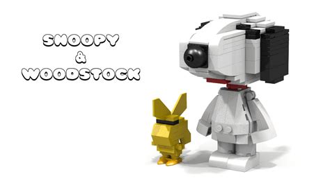 LEGO IDEAS - Snoopy and Woodstock