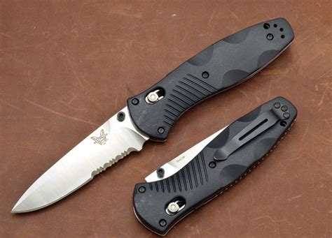 Benchmade Knives: 580S Barrage - Assisted Opening - Serrated Edge | All ...