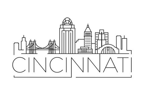 Cincinnati Skyline Vector Images – Browse 313 Stock Photos, Vectors ...