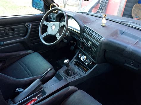 The e30 interior