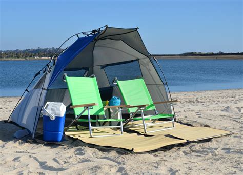 Amazon.com: Lightspeed Outdoors Quick Cabana Beach Tent Sun Shelter ...