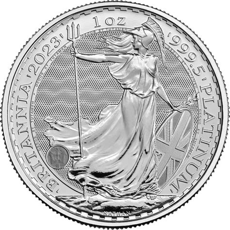 2023 1 oz British Platinum Britannia Coin (BU) l BGASC™