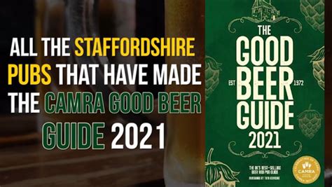 CAMRA Good Beer Guide 2021 - all the Staffordshire pubs that made the ...