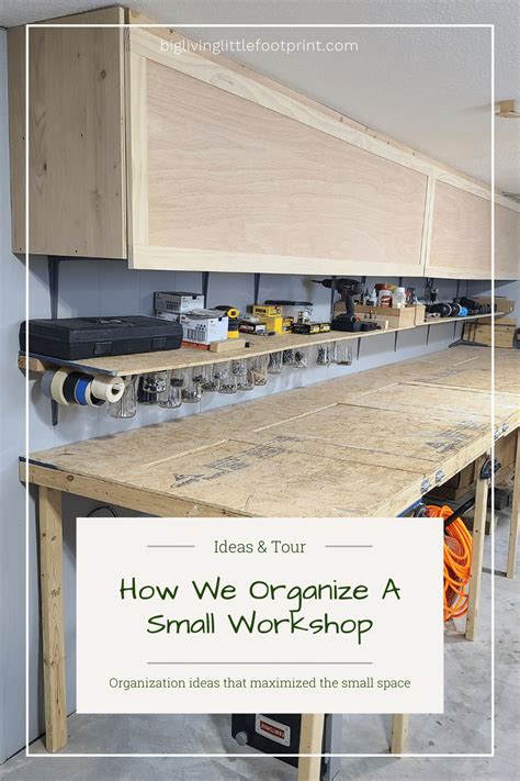 10 Ideas on How To Organize A Garage & Workshop - Big Living | Little ...