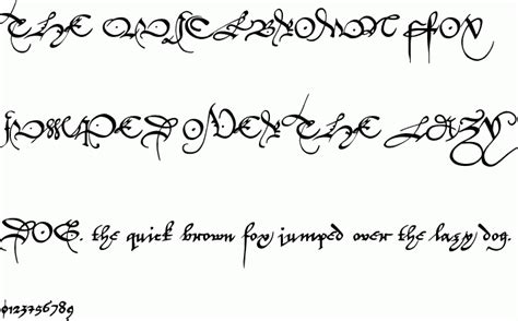 Secretary hand ancient Free Font Download (No Signup Required)