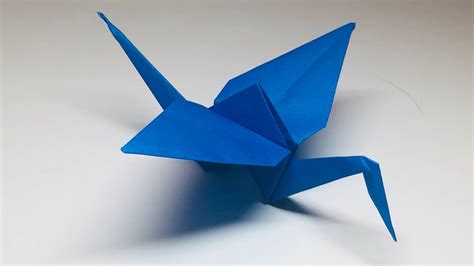 Easy Origami Crane Tutorial - The Origami Studio - YouTube