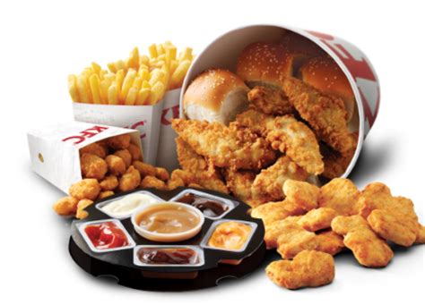 DEAL: KFC $25.95 Dipping Bucket (12 Nuggets, 8 Tenders, Popcorn Chicken ...