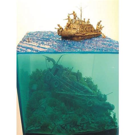 Wooden Model Ship Dioramas