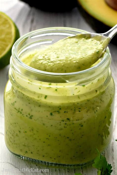 Avocado Cilantro Lime Dressing