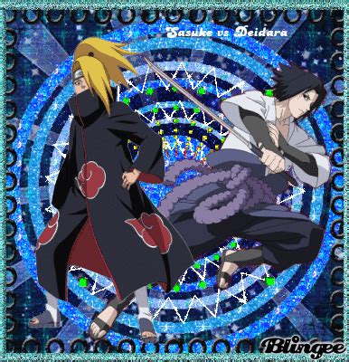 Sasuke vs Deidara Picture #107639472 | Blingee.com