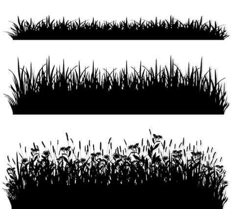 Free Grass Border Svg