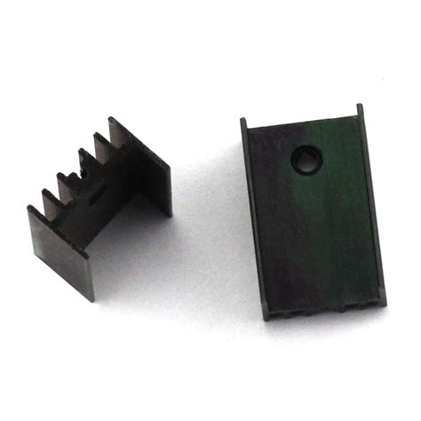 Heatsink 23*23*16MM BLACK Aluminum Heatsink ET8361 – Emerging Technologies