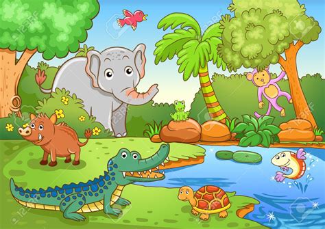 Jungle clipart ecosystem, Jungle ecosystem Transparent FREE for ...