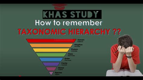 BIOLOGY EASY TRICK 🤓👏🤑🔥👍 TAXONOMIC HIERARCHY/ HOW TO LEARN TAXONOMIC ...