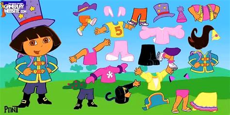 Nick Jr Dora Dress Up