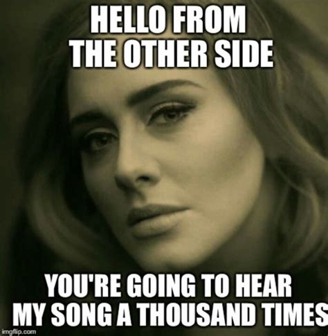 Adele "Hello" | Funny, Everything funny, Funny memes