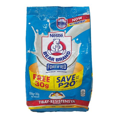 Bear Brand Powdered Milk Drink 320g *Free 30g - CSI Supermarket