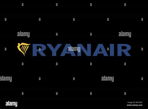 Ryanair, Logo, Black background Stock Photo - Alamy