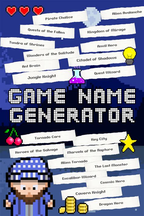 Game Name Generator 🎮 | Imagine Forest