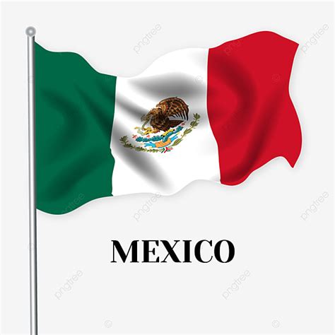 A Mano La Bandera Mexicana Dibujo Animado Hecho PNG ,dibujos Mexico ...