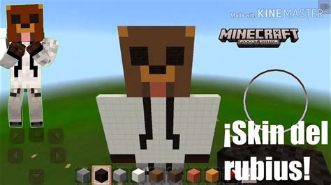 Haciendo la skin del rubius primera parte//Minecraft - YouTube