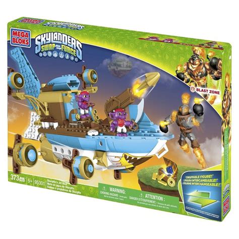 Mega Bloks Skylanders Sharpfin’s Jet Boat | Jet boats, Mega bloks ...