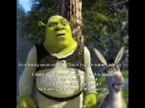 Shrek 1 - All Star (Lyrics) - YouTube