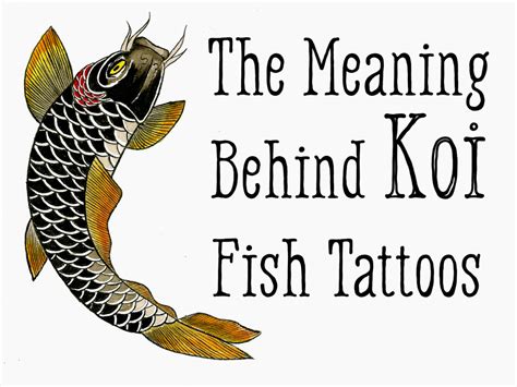 Koi Fish Tattoos Meaning: Color, Direction, and More - TatRing