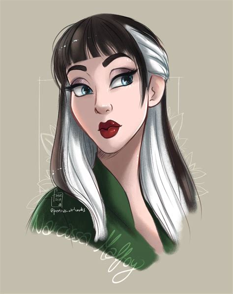 Narcissa Malfoy by FreesiasArt on DeviantArt