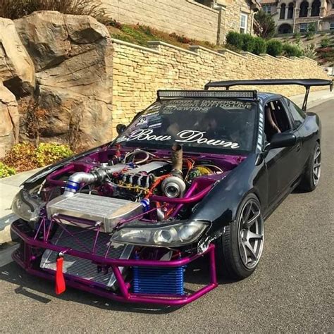 #Nissan #Silva #S14 #Modified #Custom #Stance #JDM #Engine_Bay #Drift ...