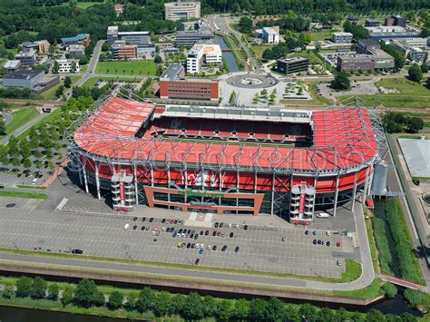 aerial view | Enschede, De Grolsch Veste, the FC Twente football ...