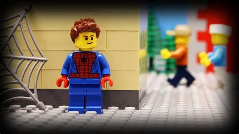 A LEGO Stop-Motion Animated Short That Looks at What Spider-Man Does on ...