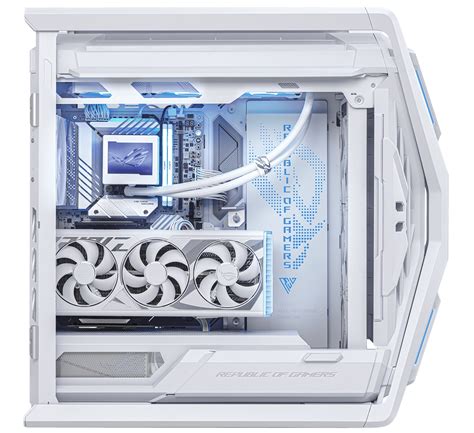 ASUS ROG Hyperion GR701 Black or White EATX Full-Tower Computer case ...