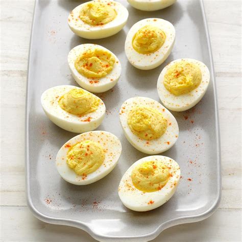 Easy Deviled Eggs Recipe | Taste of Home