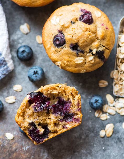 healthy blueberry muffins recipe