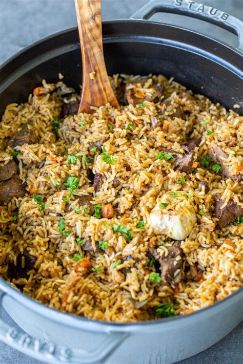 Uzbek Plov (One Pot Recipe) - Momsdish