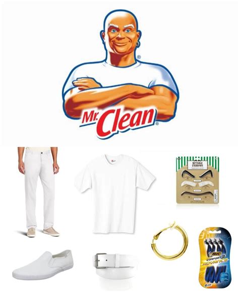 Mr. Clean Costume | Carbon Costume | DIY Dress-Up Guides for Cosplay ...