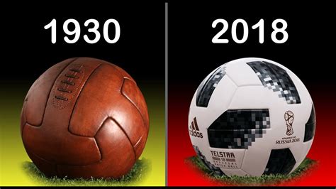 The Evolution of Football Balls | 1930 - 2018 | World Cup Balls - YouTube