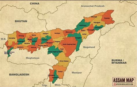 Check Out The List Of Assam Districts 2024 - Districts & Headquarters ...