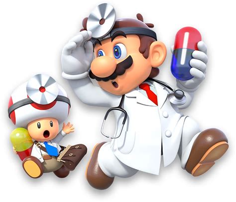 Dr. Mario World character art