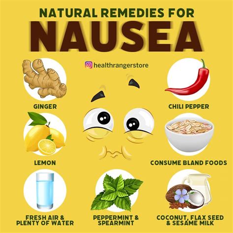 Natural remedies for nausea | Remedies for nausea, Remedies, Bland food