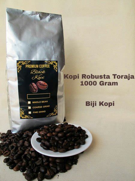 Jual KOPI TORAJA 1000 GRAM - KOPI ROBUSTA TORAJA 1000 GRAM - BIJI KOPI ...