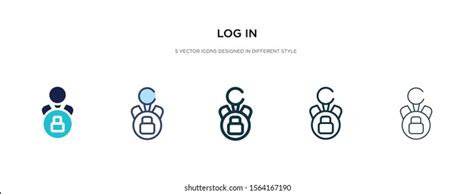 Log Icon Different Style Vector Illustration Stock Vector (Royalty Free ...